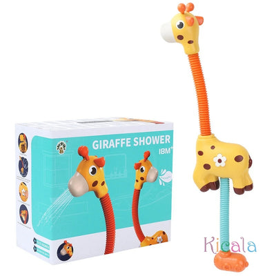 צעצועי אמבטיה לקטנטנים ג 'ירפה משאבת מים חמודה